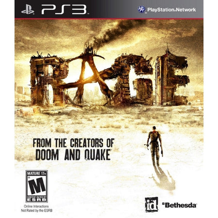 Rage [PlayStation 3] PlayStation 3 Video Game Bethesda   