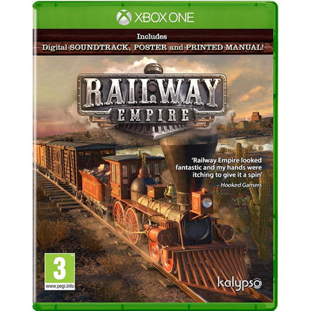 Railway Empire [Xbox One] Xbox One Video Game Kalypso Media   