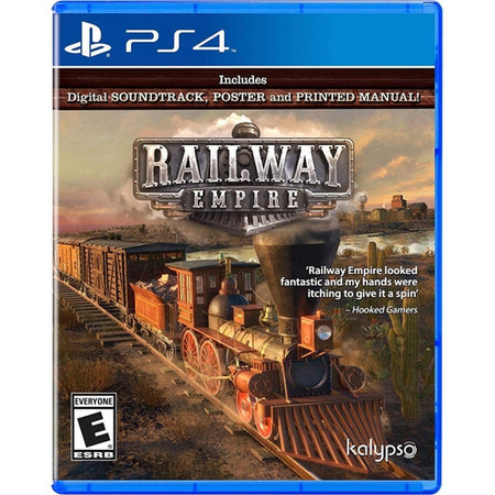 Railway Empire [PlayStation 4] PlayStation 4 Video Game Kalypso Media   