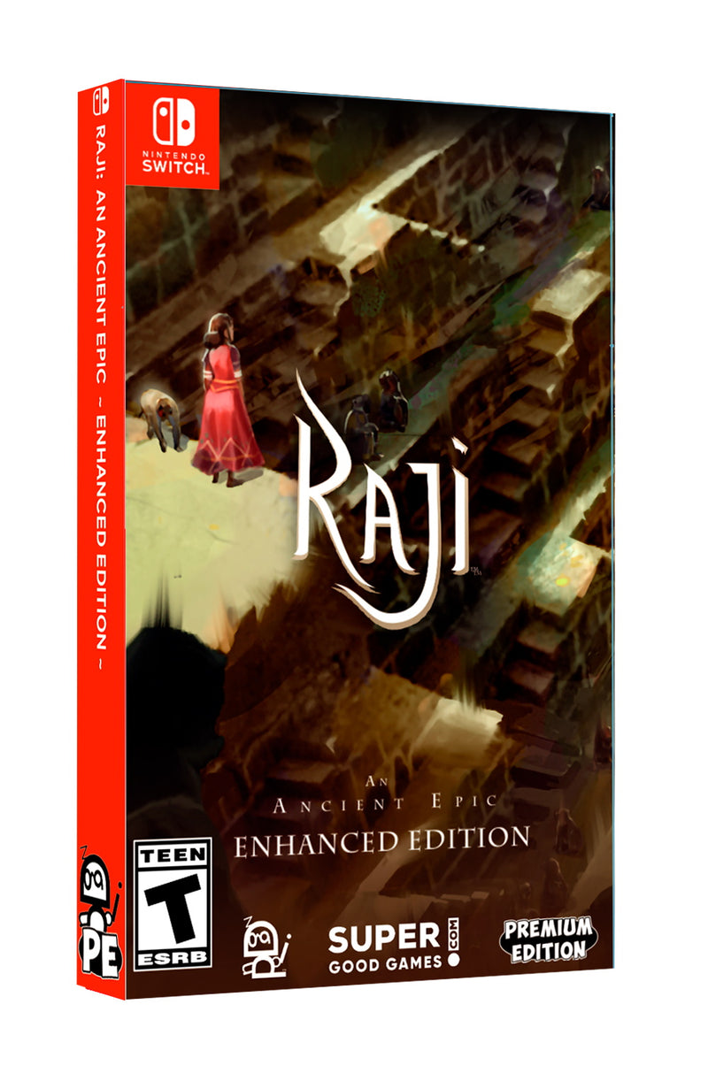 Raji: An Ancient Epic Enhanced - Shopville Exclusive [Premium Edition Games Series 5] [Nintendo Switch] [Limited to 1500 Copies!] Nintendo Switch Video Game Premium Edition Games   