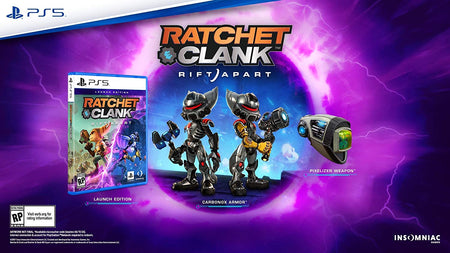 Ratchet & Clank: Rift Apart - Launch Edition [PlayStation 5] PlayStation 5 Video Game Insomniac Games   