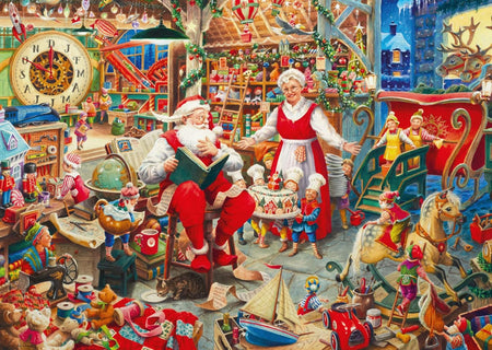 Ravensburger Puzzle: Santa's Workshop 17300 [Jigsaw Puzzle, 1000 Piece] Board Game Ravensburger   