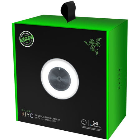 Razer Kiyo Webcam w/ Built-In Ring Light [Electronics] Electronics Razer   
