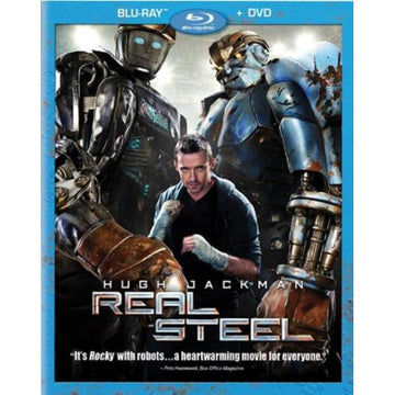 Real Steel [Blu-ray + DVD] DVDs & Blu-Rays Touchstone Home   