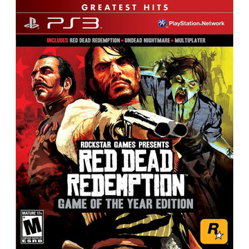 Red Dead Redemption - Game of the Year Edition [PlayStation 3] PlayStation 3 Video Game Rockstar Games   