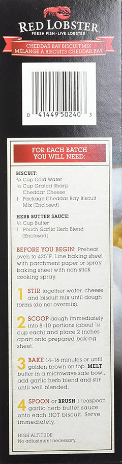 Red Lobster Cheddar Bay Biscuit Mix - 1.28kg [Snacks & Sundries] Snacks & Sundries Red Lobster   