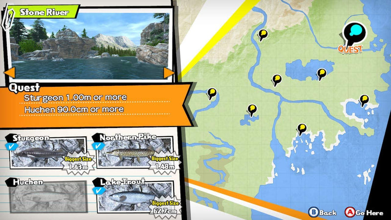 Reel Fishing: Road Trip Adventure [Nintendo Switch] Nintendo Switch Video Game Natsume   