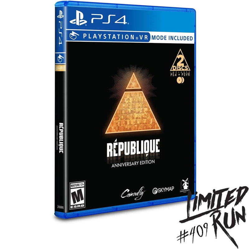 Republique - Anniversary Edition - Limited Run #409 [PlayStation 4 - VR Mode Included] PlayStation 4 Video Game Limited Run Games   