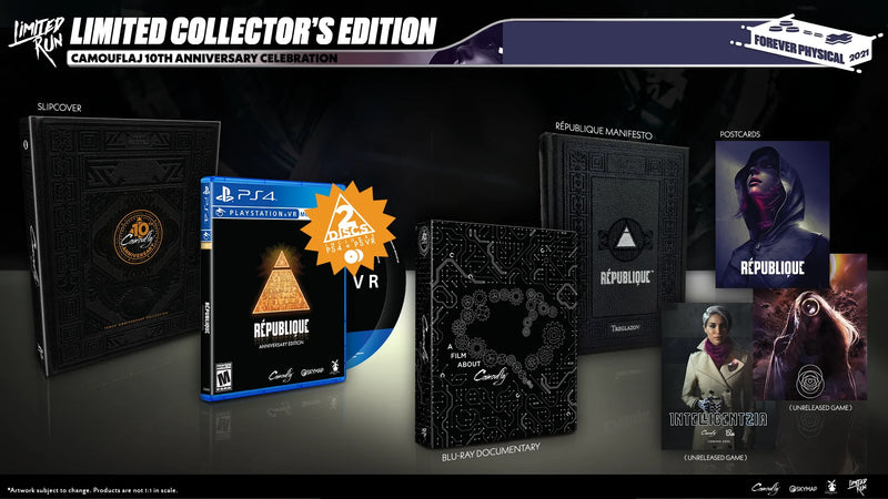 Republique - Anniversary Collector's Edition - Limited Run #409 [PlayStation 4 - VR Mode Included] PlayStation 4 Video Game Limited Run Games   