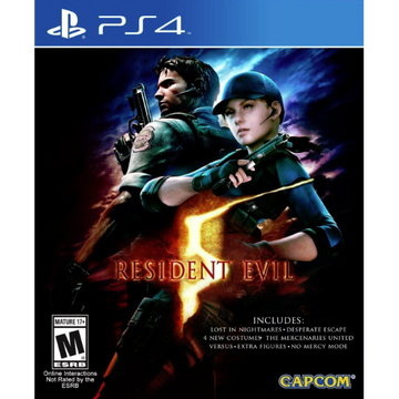 Resident Evil 5 HD [PlayStation 4] PlayStation 4 Video Game Capcom   