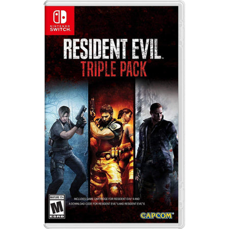 Resident Evil Triple Pack [Nintendo Switch] Nintendo Switch Video Game Capcom   