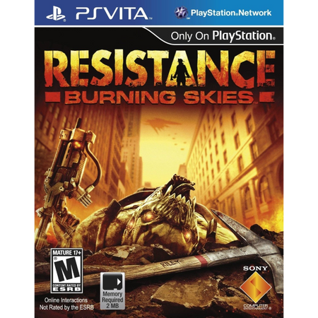 Resistance: Burning Skies [Sony PS Vita] Sony PS Vita Video Game Playstation   