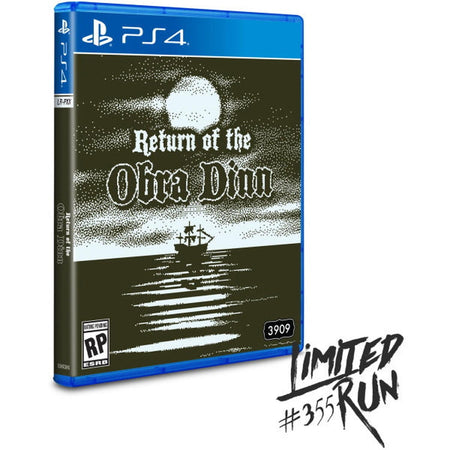 Return of the Obra Dinn - Limited Run #355 [PlayStation 4] PlayStation 4 Video Game Limited Run Games   