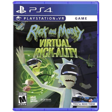 Rick and Morty: Virtual Rick-ality - PSVR [PlayStation 4] PlayStation 4 Video Game Sony   