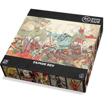 Rising Sun: Daimyo Box - Kickstarter Exclusive [Board Game, 3-6 Players] Board Game Guillotine Games   