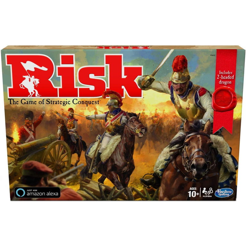 Risk Game With Dragons [Board Game, 2-5 Players] Board Game Hasbro   