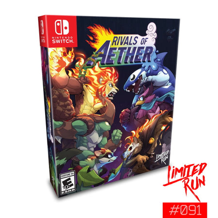 Rivals of Aether - Collector's Edition - Limited Run #091 [Nintendo Switch] Nintendo Switch Video Game Limited Run Games   