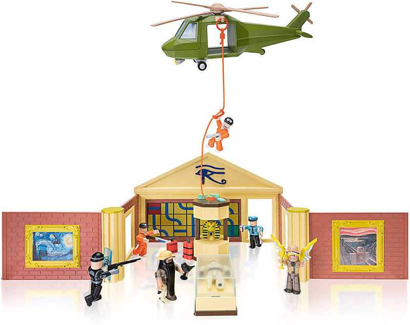 Roblox Action Collection - Jailbreak: Museum Heist - 33 Piece Playset [Toys, Ages 6+] Toys & Games Jazwares   