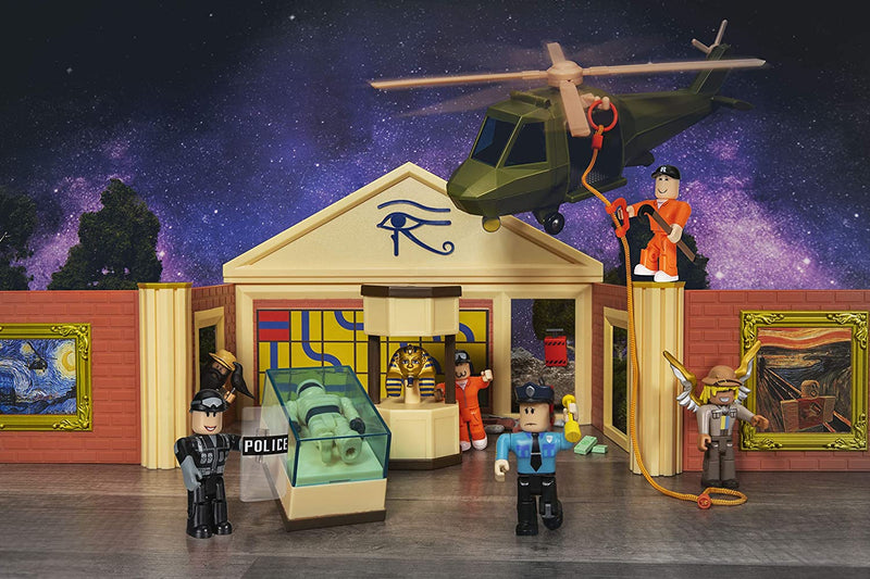 Roblox Action Collection - Jailbreak: Museum Heist - 33 Piece Playset [Toys, Ages 6+] Toys & Games Jazwares   