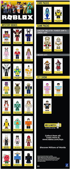 Roblox Celebrity Mystery Figures Series 8 - 6 Pack [Toys, Ages 6+] Toys & Games Jazwares   