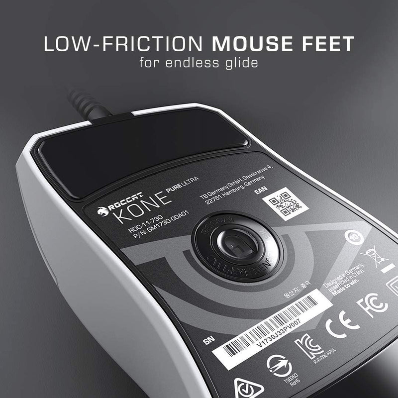 ROCCAT KONE Pure Ultra Wired Gaming Mouse - White [PC Accessory] PC Accessories ROCCAT   