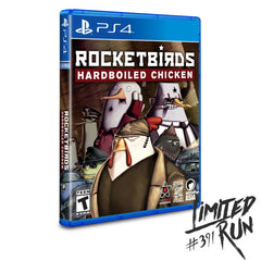 Rocketbirds: Hardboiled Chicken - Limited Run #391 [PlayStation 4] PlayStation 4 Video Game Limited Run Games   