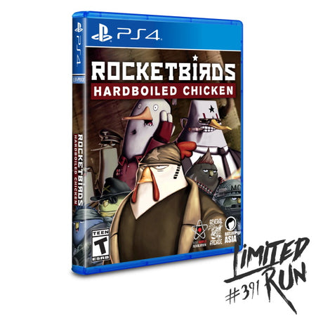 Rocketbirds: Hardboiled Chicken - Limited Run #391 [PlayStation 4] PlayStation 4 Video Game Limited Run Games   