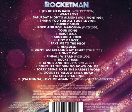 Rocketman: Music From The Motion Picture [Audio CD] Audio CD/Vinyl Virgin   