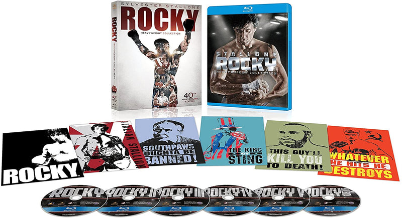 Rocky: Heavyweight Collection - 40th Anniversary Edition [Blu-Ray Box Set] DVDs & Blu-Rays MGM   