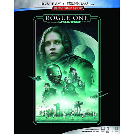 Rogue One: A Star Wars Story [Blu-ray + Digital] DVDs & Blu-Rays Disney   