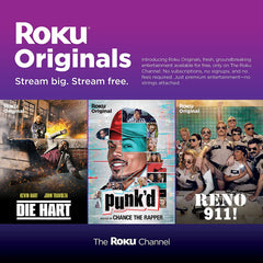 Roku Streaming Stick+ - HD/4K/HDR Streaming Device with Long-range Wireless and Roku Voice Remote with TV Controls - 3810R [Electronics] Electronics Roku   