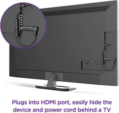 Roku Streaming Stick+ - HD/4K/HDR Streaming Device with Long-range Wireless and Roku Voice Remote with TV Controls - 3810R [Electronics] Electronics Roku   