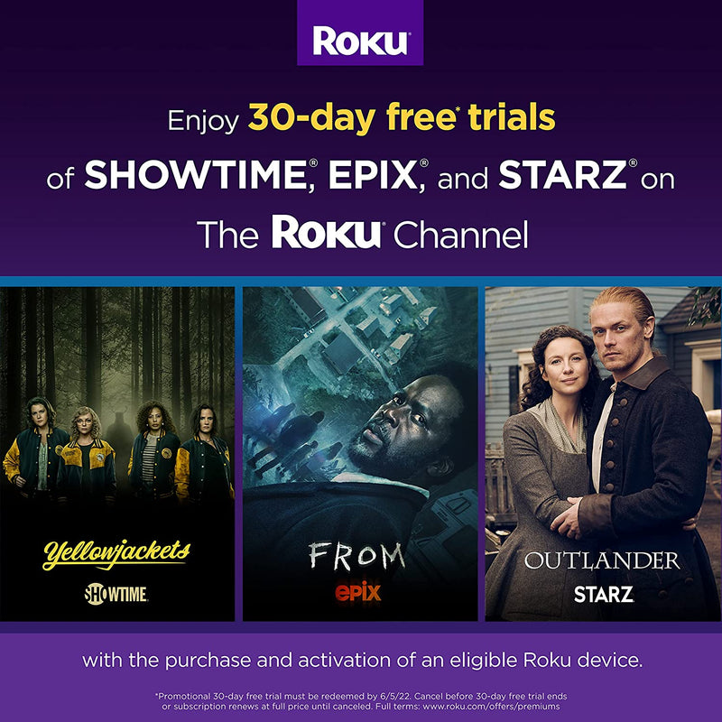 Roku Streaming Stick+ - HD/4K/HDR Streaming Device with Long-range Wireless and Roku Voice Remote with TV Controls - 3810R [Electronics] Electronics Roku   