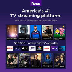 Roku Streaming Stick+ - HD/4K/HDR Streaming Device with Long-range Wireless and Roku Voice Remote with TV Controls - 3810R [Electronics] Electronics Roku   