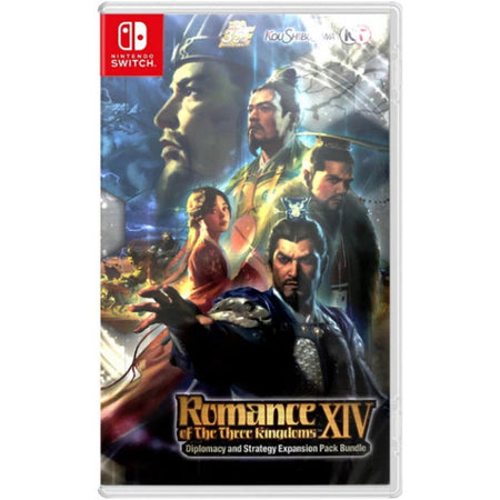 Romance of the Three Kingdoms XIV: Diplomacy and Strategy Expansion Pack Bundle [Nintendo Switch] Nintendo Switch Video Game Koei Tecmo   