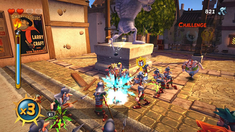 Roman Rumble in Las Vegum: Asterix & Obelix XXL 2 [Nintendo Switch] Nintendo Switch Video Game Microids   