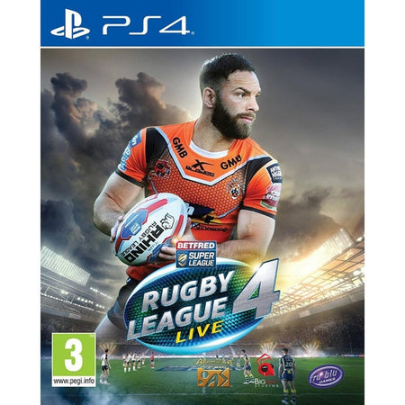Rugby League Live 4 [PlayStation 4] PlayStation 4 Video Game Tru Blu Games   