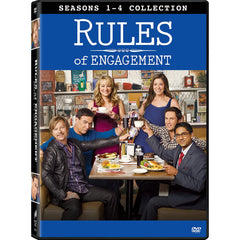 Rules of Engagement: Season 1-4 Collection [DVD Box Set] DVDs & Blu-Rays Sony Pictures   