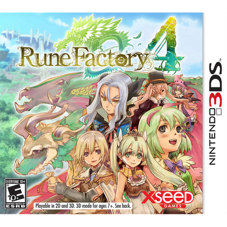 Rune Factory 4 [Nintendo 3DS] Nintendo 3DS Video Game XSEED Games   