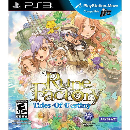 Rune Factory: Tides of Destiny [PlayStation 3] PlayStation 3 Video Game Natsume   