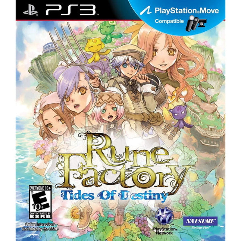Rune Factory: Tides of Destiny [PlayStation 3] PlayStation 3 Video Game Natsume   