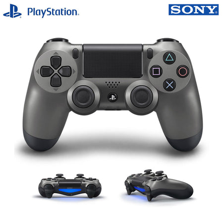 DualShock 4 Wireless Controller - Steel Black [PlayStation 4 Accessory] PlayStation 4 Accessories Sony   