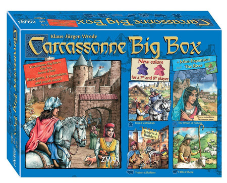 Carcassonne Big Box - 5th Edition [Board Game, 2-8 Players] Board Game Hans im Gluck   