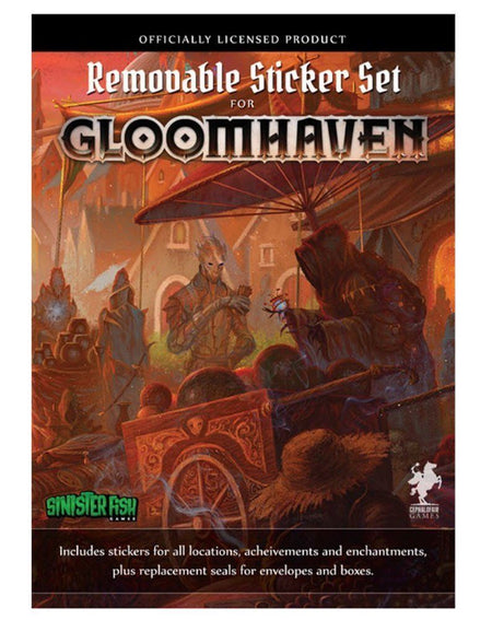 Gloomhaven Removable Sticker Set [Board Game Accessory] Board Game Accessories Wizards of the Coast   