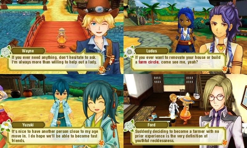 Story of Seasons: Trio of Towns [Nintendo 3DS] Nintendo 3DS Video Game XSEED Games   