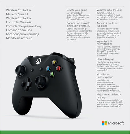 Xbox One Wireless Controller - Black [Xbox One Accessory] Xbox One Accessories Microsoft   