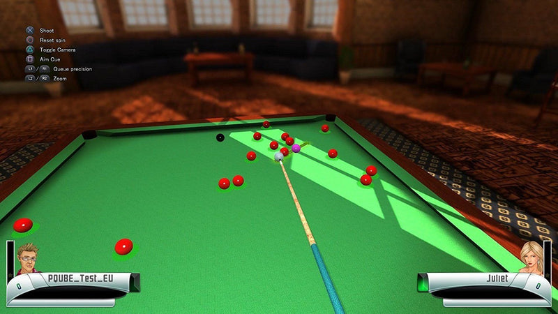 3D Billiards: Billiards & Snooker [PlayStation 4] PlayStation 4 Video Game PQube   