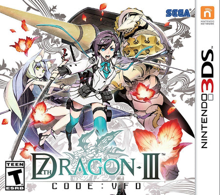 7th Dragon III Code: VFD - Launch First Print Edition [Nintendo 3DS] Nintendo 3DS Video Game SEGA   