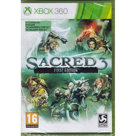 Sacred 3: First Edition [Xbox 360] Xbox 360 Video Game Microsoft   