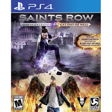 Saints Row IV: Re-Elected & Gat Out of Hell [PlayStation 4] PlayStation 4 Video Game Deep Silver   
